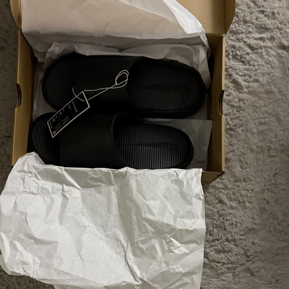 Nike Black Slide Sandals